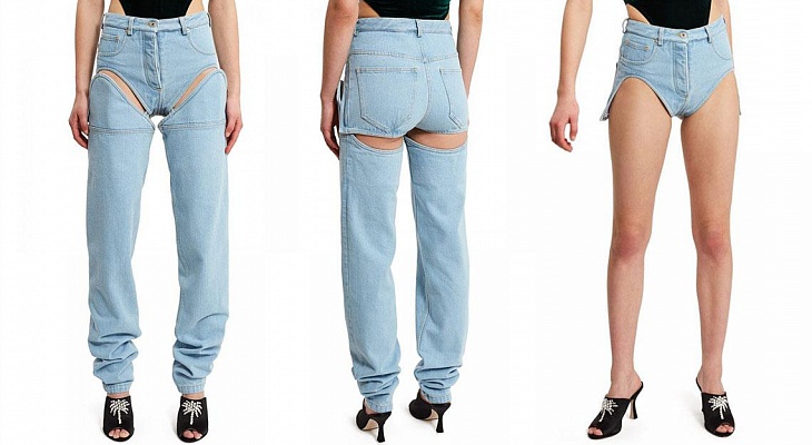 Как правильно подстричь джинсы чтоб они стали шортами